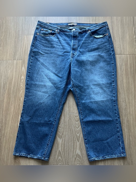 Levi's Denim - Levi's Women's Straight Leg Jeans in Indigo Blue